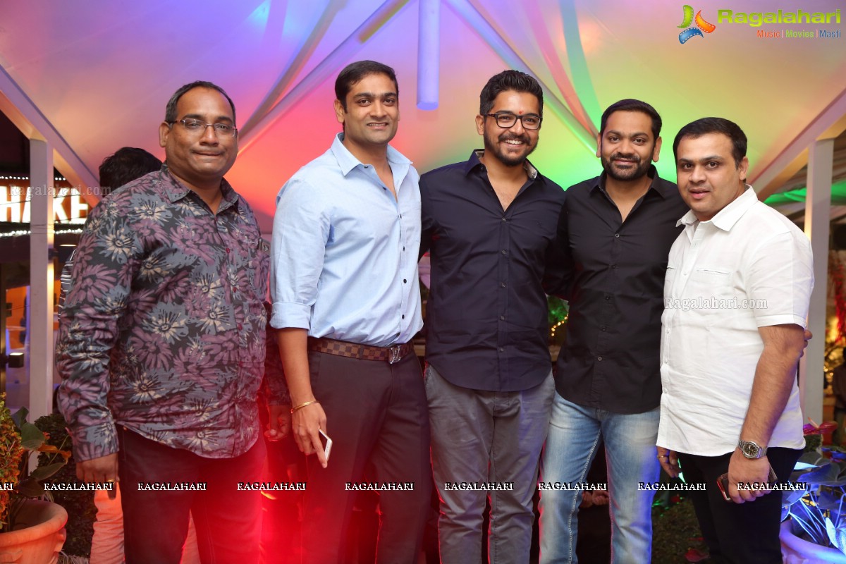 Venkatesh launches W3-World We Wish Coffee Lounge at Film Nagar, Hyderabad