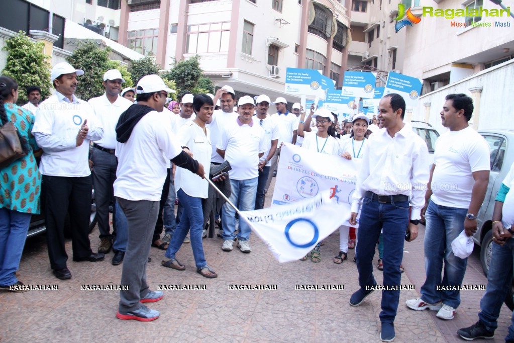 World Diabetes Day 2015 Walk by Apollo Sugar, Hyderabad