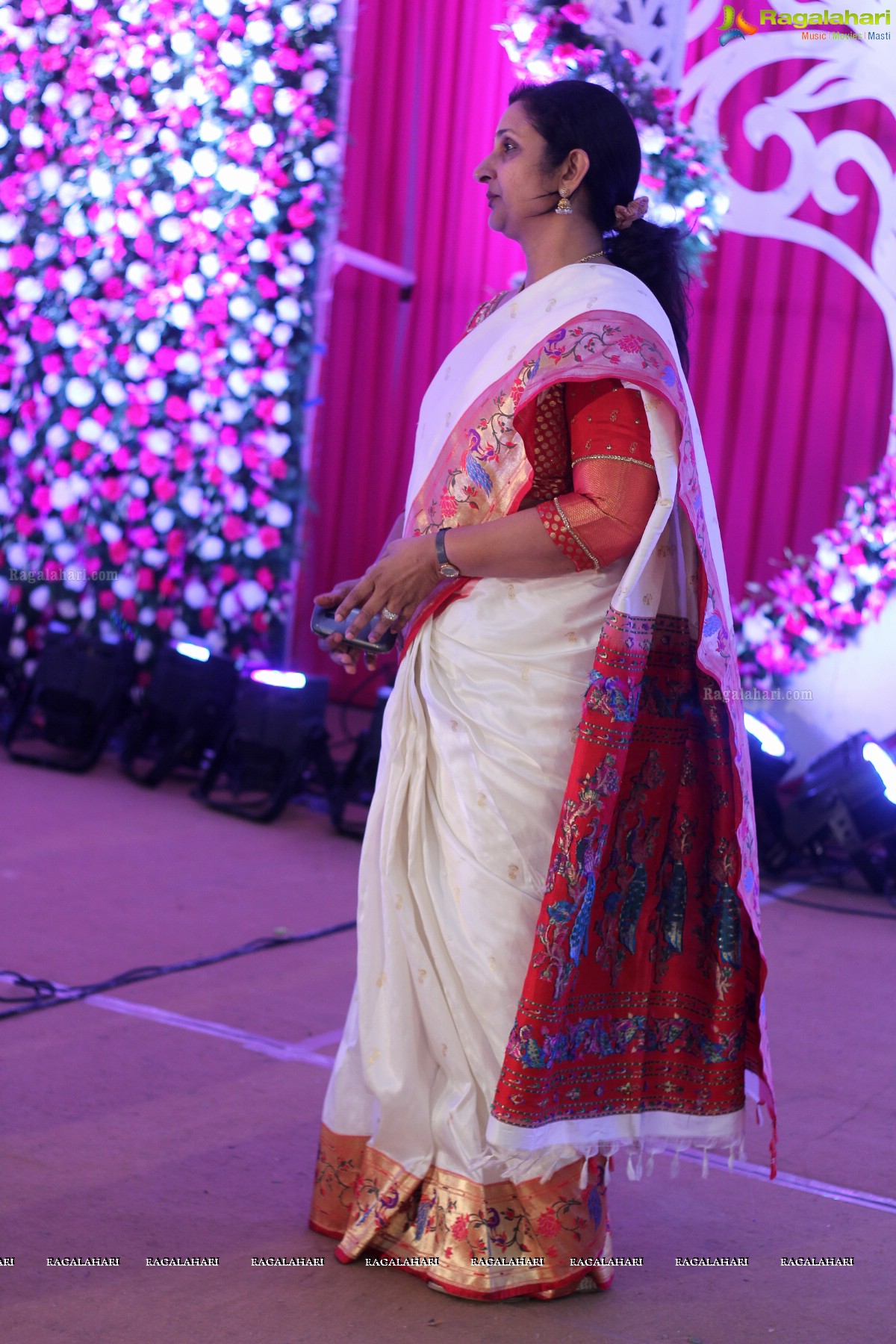 Wedding Reception Party of Anudeep Reddy and Sanjana Reddy at Sandhya Convention