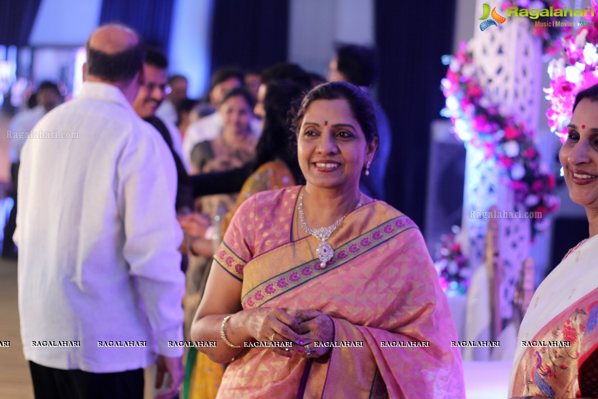 Wedding Reception Party of Anudeep Reddy and Sanjana Reddy at Sandhya Convention