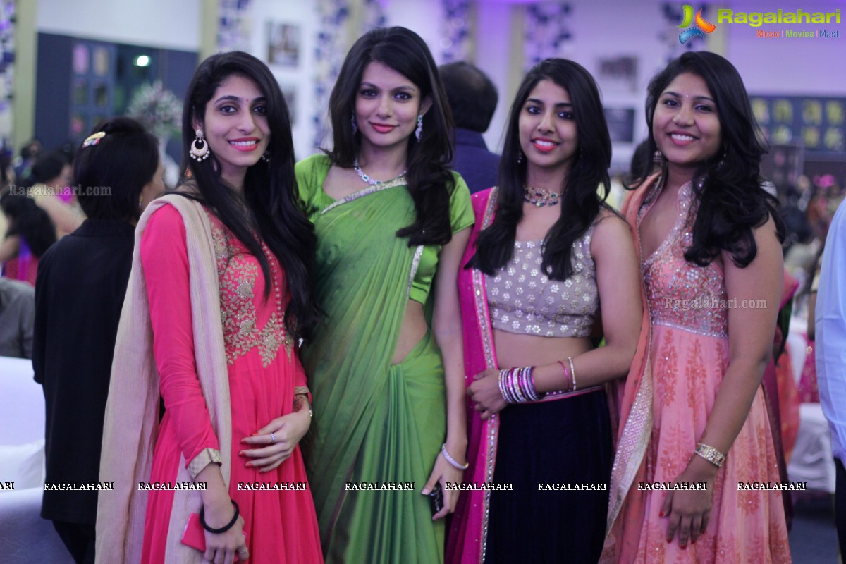 Wedding Reception Party of Anudeep Reddy and Sanjana Reddy at Sandhya Convention