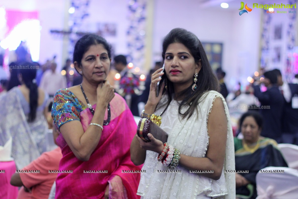 Wedding Reception Party of Anudeep Reddy and Sanjana Reddy at Sandhya Convention