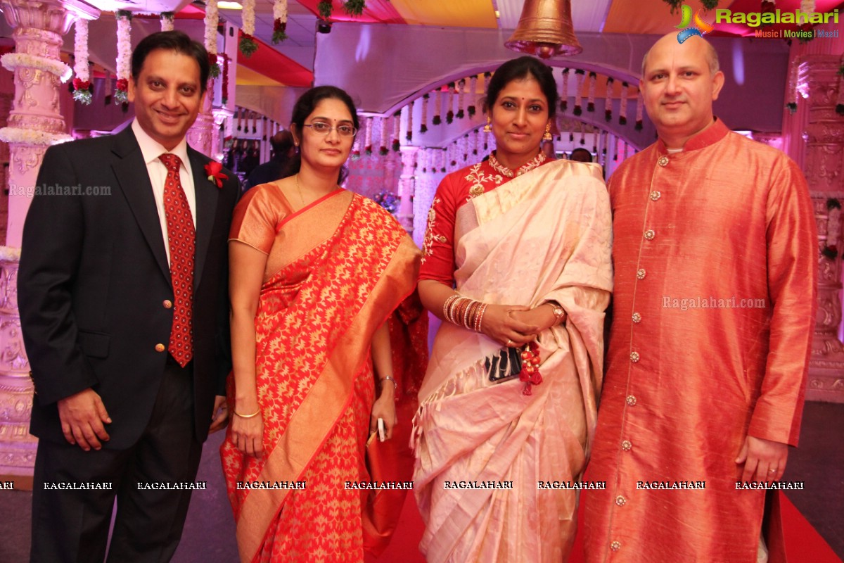 Wedding Ceremony of Namrata and Benod Kumar at N Convention, Hyderabad