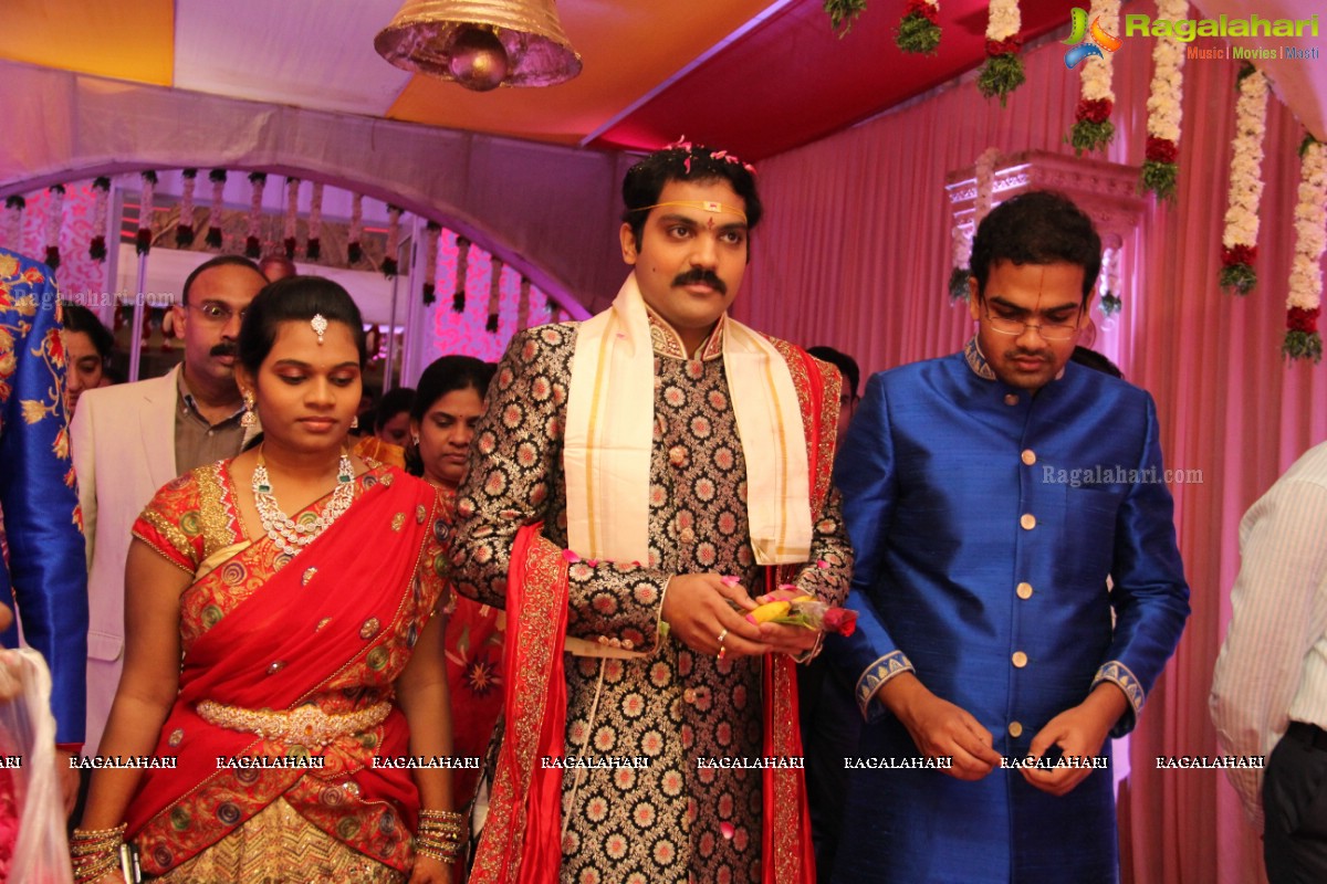 Wedding Ceremony of Namrata and Benod Kumar at N Convention, Hyderabad