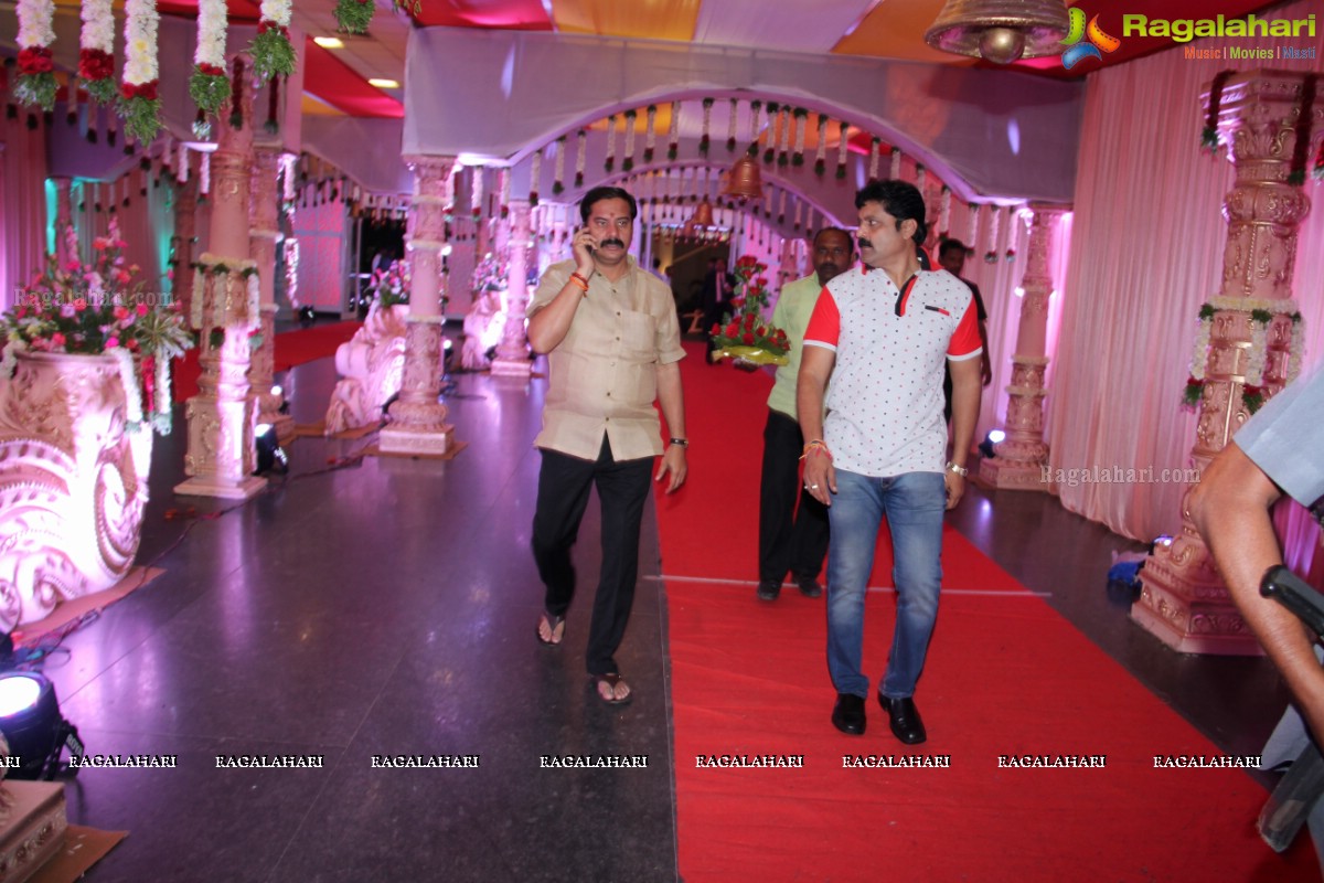 Wedding Ceremony of Namrata and Benod Kumar at N Convention, Hyderabad