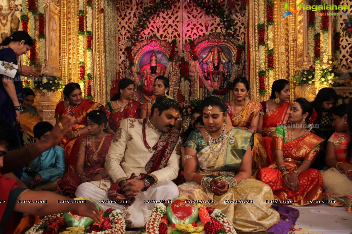 Wedding Ceremony of Namrata and Benod Kumar at N Convention, Hyderabad