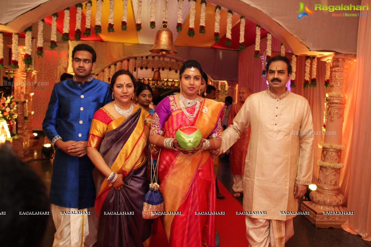 Wedding Ceremony of Namrata and Benod Kumar at N Convention, Hyderabad