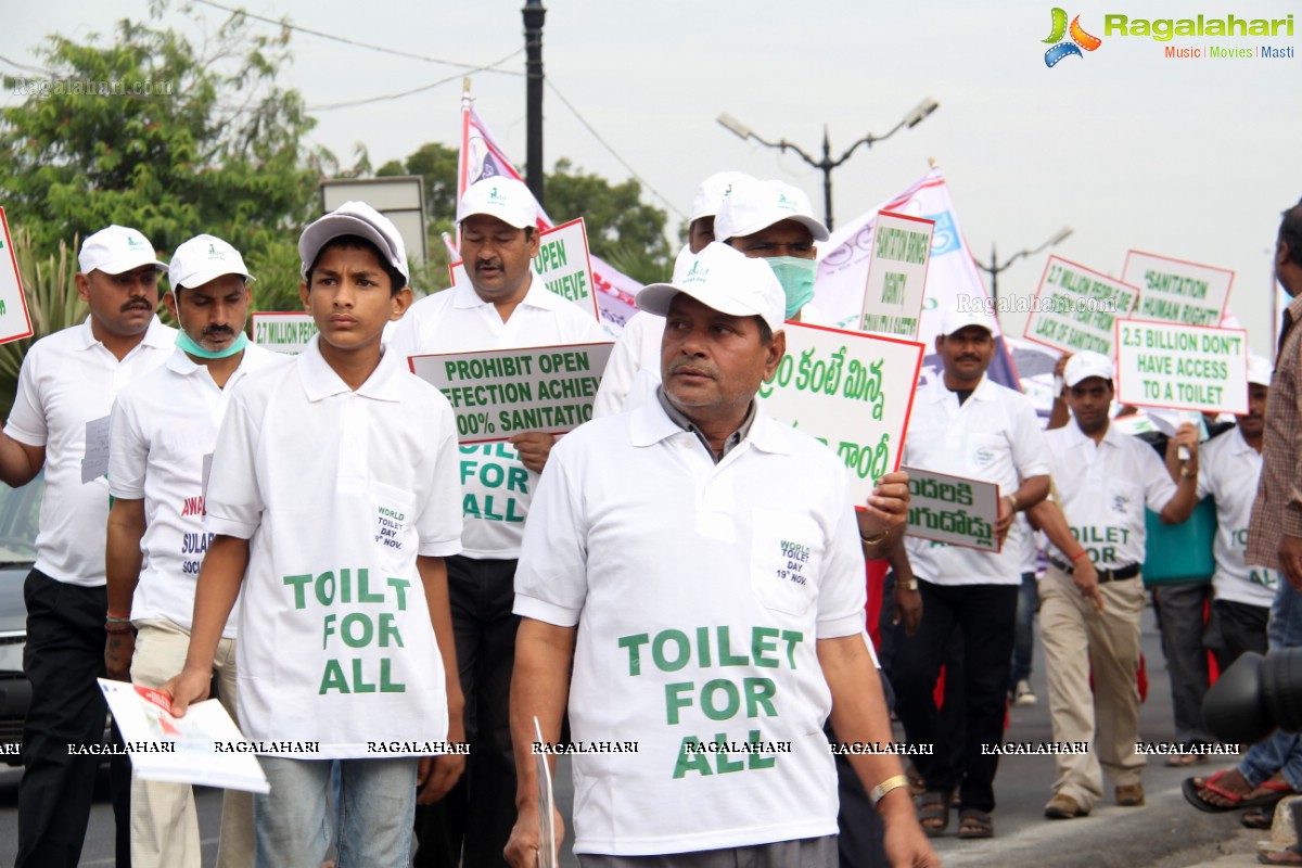 World Toilet Day Walk 2015, Hyderabad