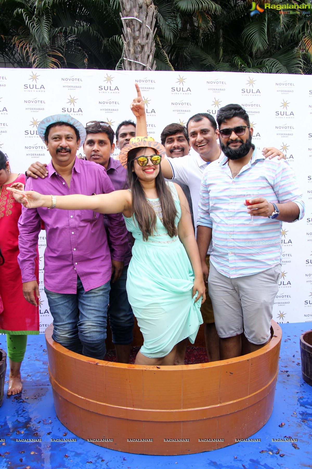 The Grape Stomping Brunch and Cake Mixing Event at Novotel Hyderabad Airport