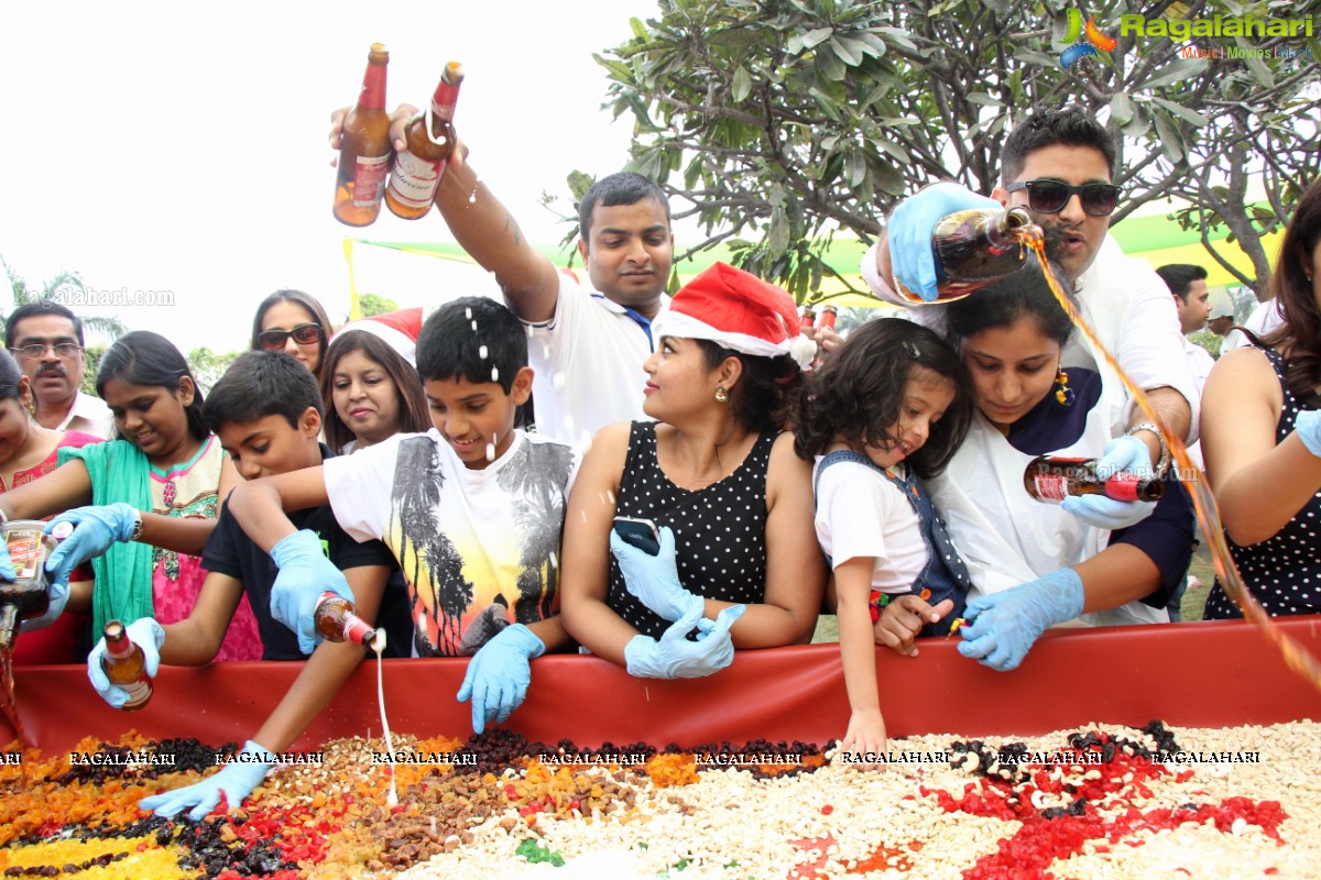 The Grape Stomping Brunch and Cake Mixing Event at Novotel Hyderabad Airport