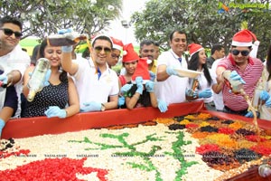 Grape Stomping Cake Mixing Novotel Hyderabad