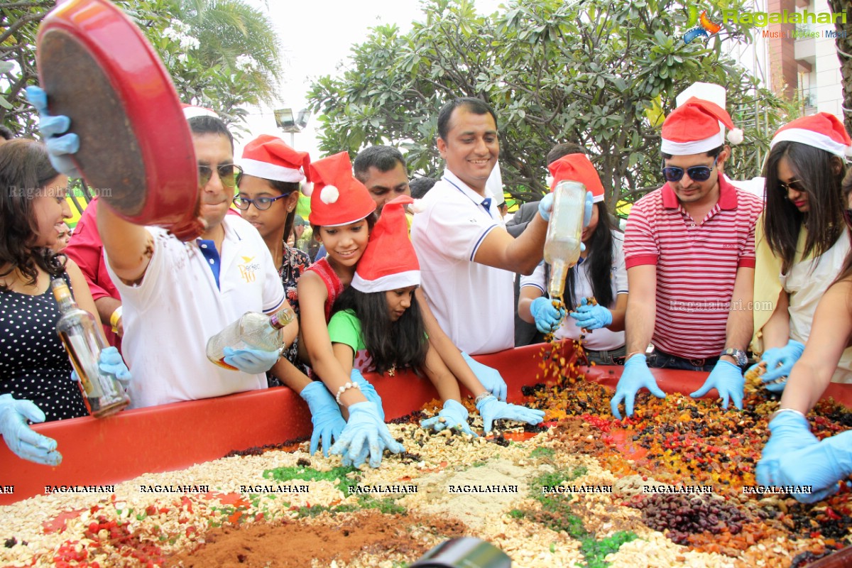 The Grape Stomping Brunch and Cake Mixing Event at Novotel Hyderabad Airport