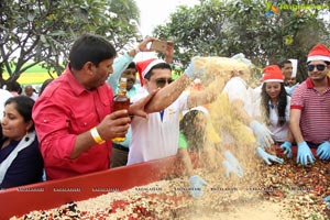 Grape Stomping Cake Mixing Novotel Hyderabad