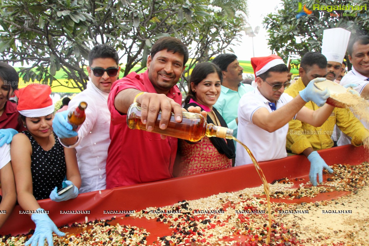 The Grape Stomping Brunch and Cake Mixing Event at Novotel Hyderabad Airport