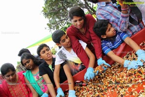 Grape Stomping Cake Mixing Novotel Hyderabad