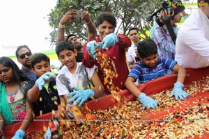 Grape Stomping Cake Mixing Novotel Hyderabad