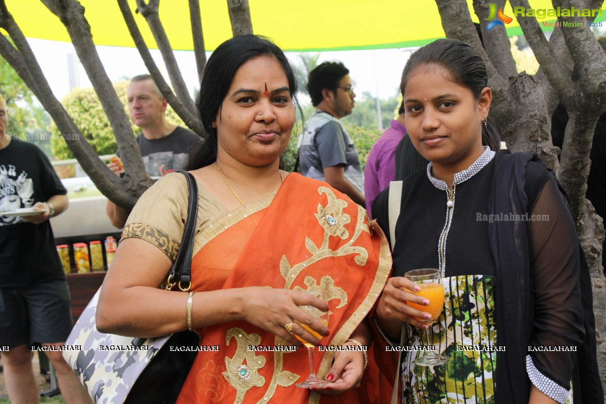 The Grape Stomping Brunch and Cake Mixing Event at Novotel Hyderabad Airport