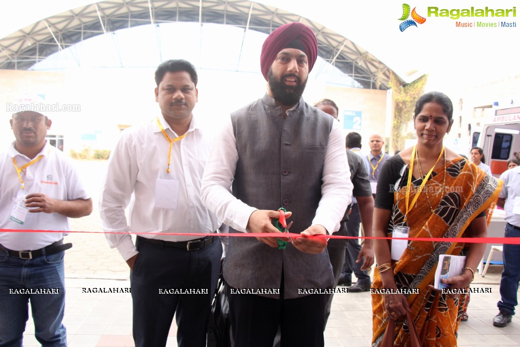 Sardar G.S Kohli launches 7th India Med Expo at Hitex, Hyderabad