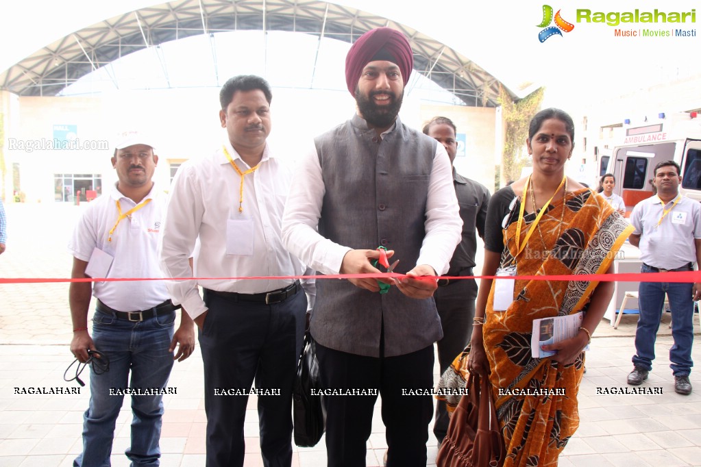 Sardar G.S Kohli launches 7th India Med Expo at Hitex, Hyderabad