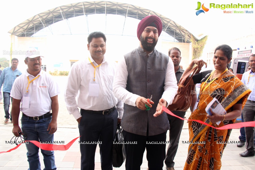 Sardar G.S Kohli launches 7th India Med Expo at Hitex, Hyderabad