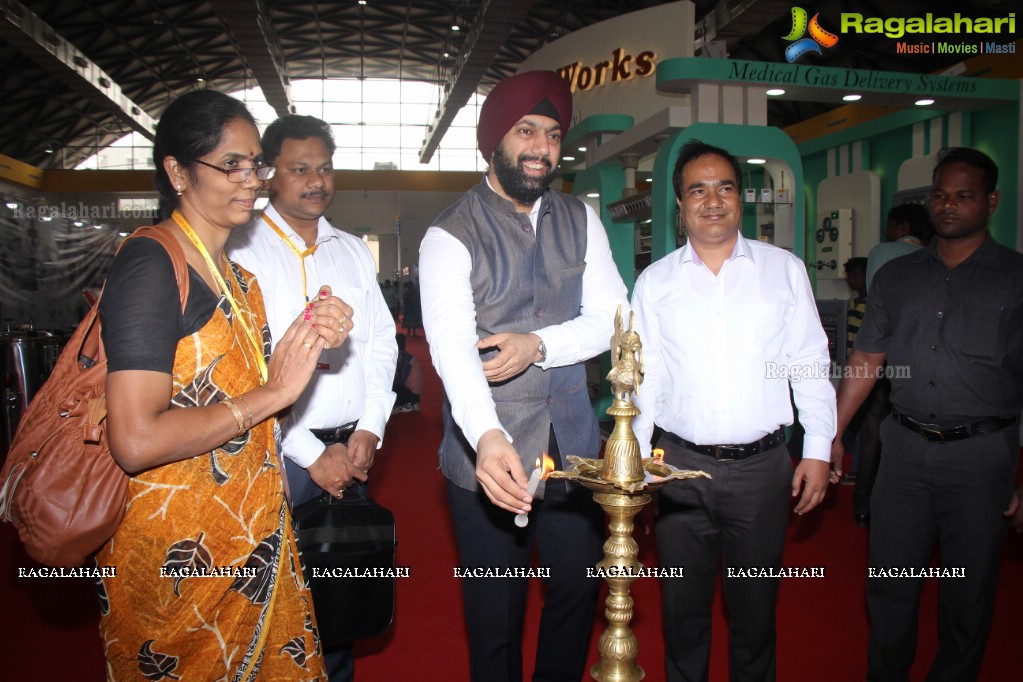 Sardar G.S Kohli launches 7th India Med Expo at Hitex, Hyderabad