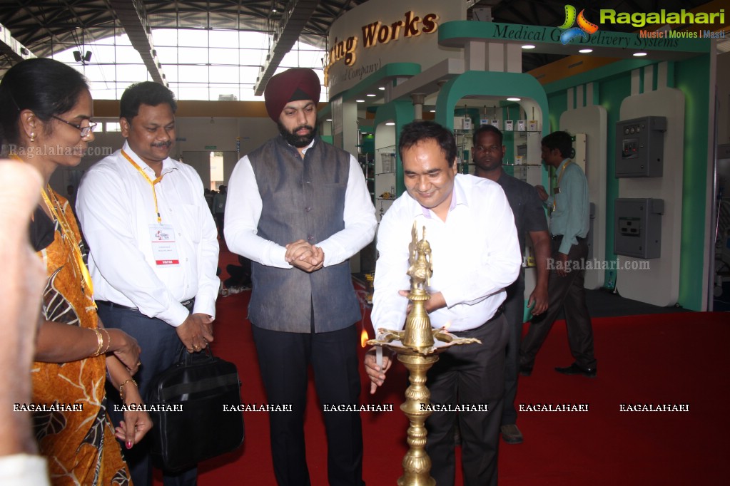 Sardar G.S Kohli launches 7th India Med Expo at Hitex, Hyderabad