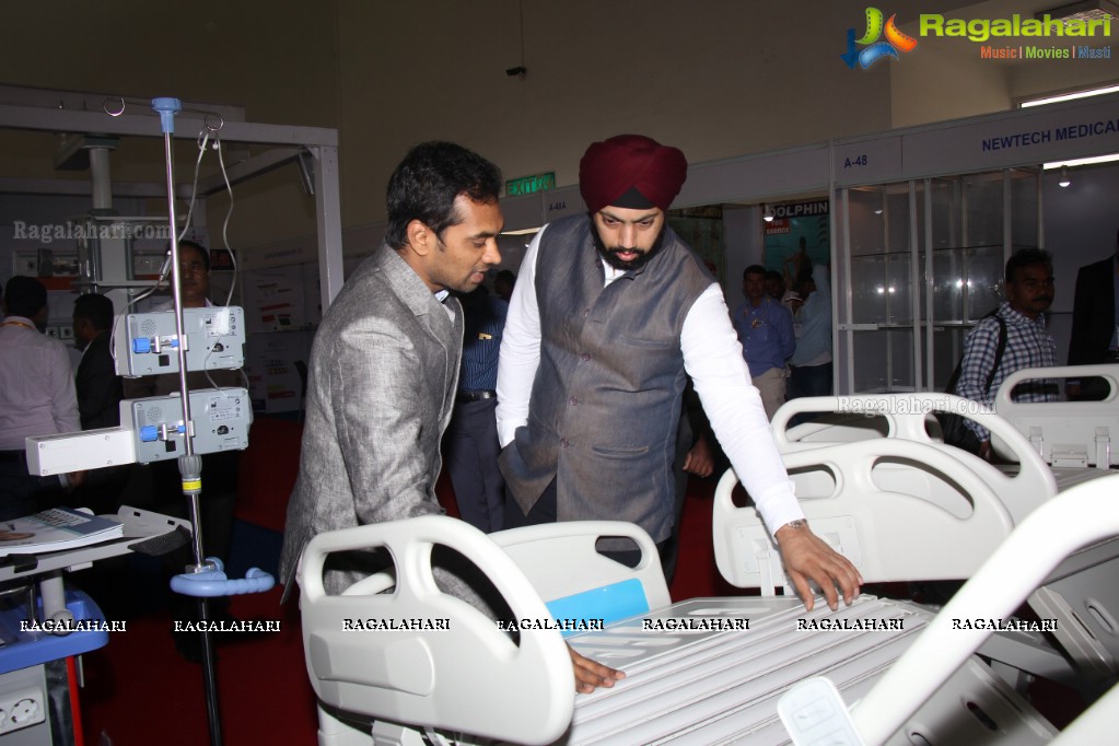 Sardar G.S Kohli launches 7th India Med Expo at Hitex, Hyderabad