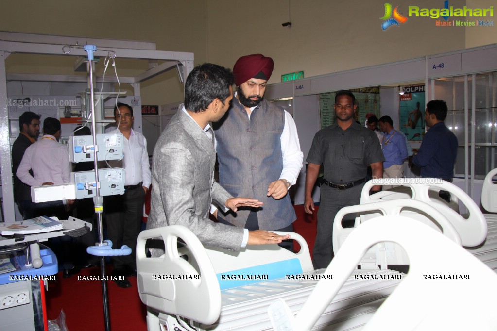 Sardar G.S Kohli launches 7th India Med Expo at Hitex, Hyderabad