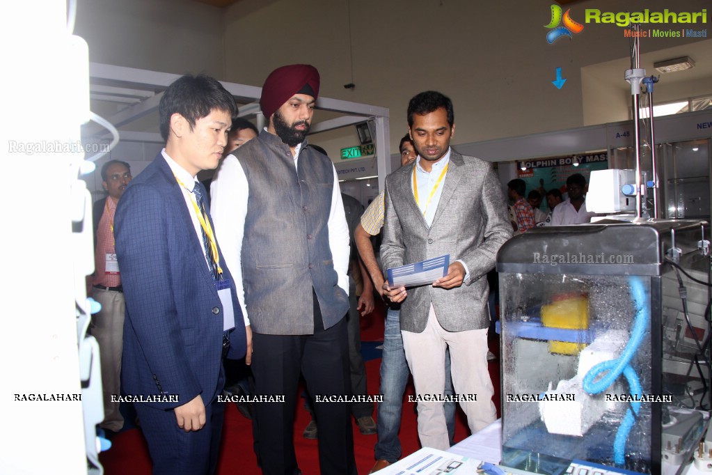 Sardar G.S Kohli launches 7th India Med Expo at Hitex, Hyderabad