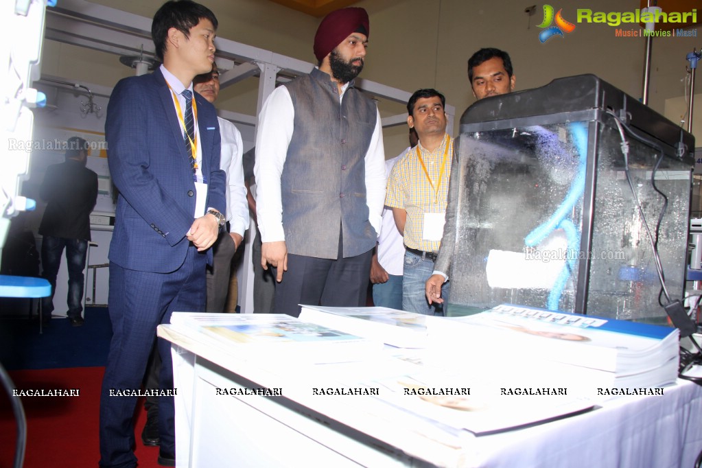 Sardar G.S Kohli launches 7th India Med Expo at Hitex, Hyderabad