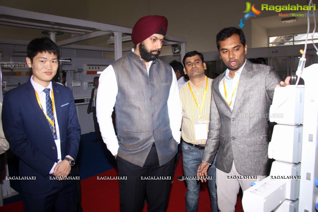 Sardar G.S Kohli launches 7th India Med Expo at Hitex, Hyderabad