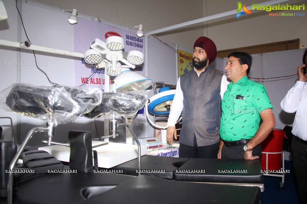 Sardar G.S Kohli launches 7th India Med Expo at Hitex, Hyderabad