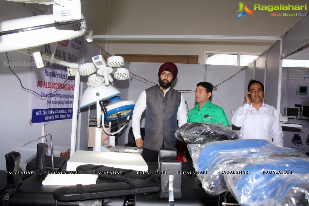 Sardar G.S Kohli launches 7th India Med Expo at Hitex, Hyderabad