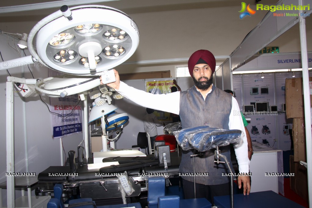 Sardar G.S Kohli launches 7th India Med Expo at Hitex, Hyderabad