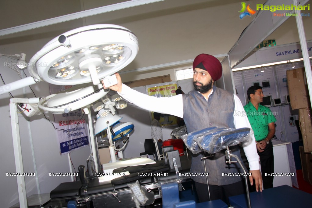 Sardar G.S Kohli launches 7th India Med Expo at Hitex, Hyderabad