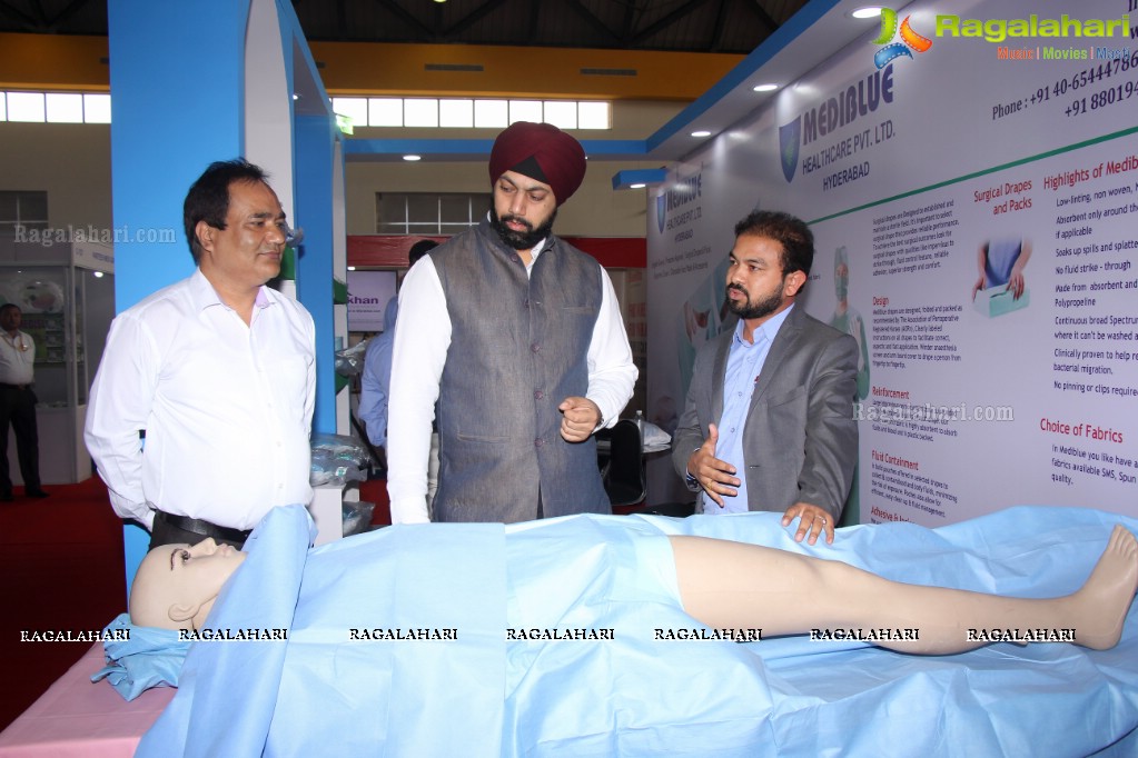 Sardar G.S Kohli launches 7th India Med Expo at Hitex, Hyderabad