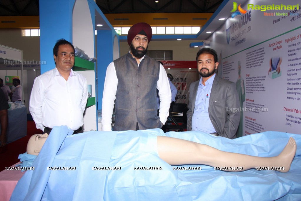 Sardar G.S Kohli launches 7th India Med Expo at Hitex, Hyderabad