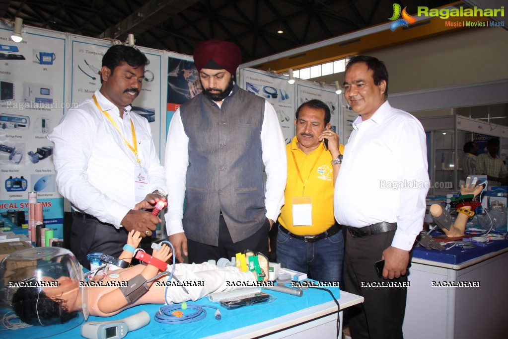 Sardar G.S Kohli launches 7th India Med Expo at Hitex, Hyderabad