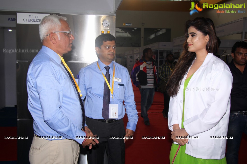 Sardar G.S Kohli launches 7th India Med Expo at Hitex, Hyderabad