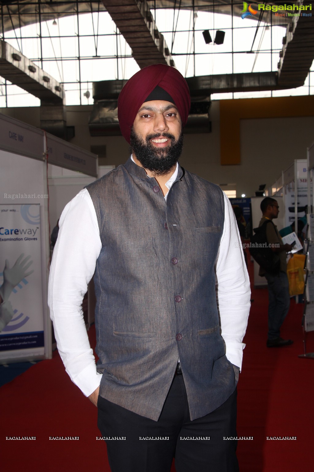 Sardar G.S Kohli launches 7th India Med Expo at Hitex, Hyderabad