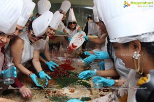 Cake Mixing Ceremony Taj Vivanta Hyderabad