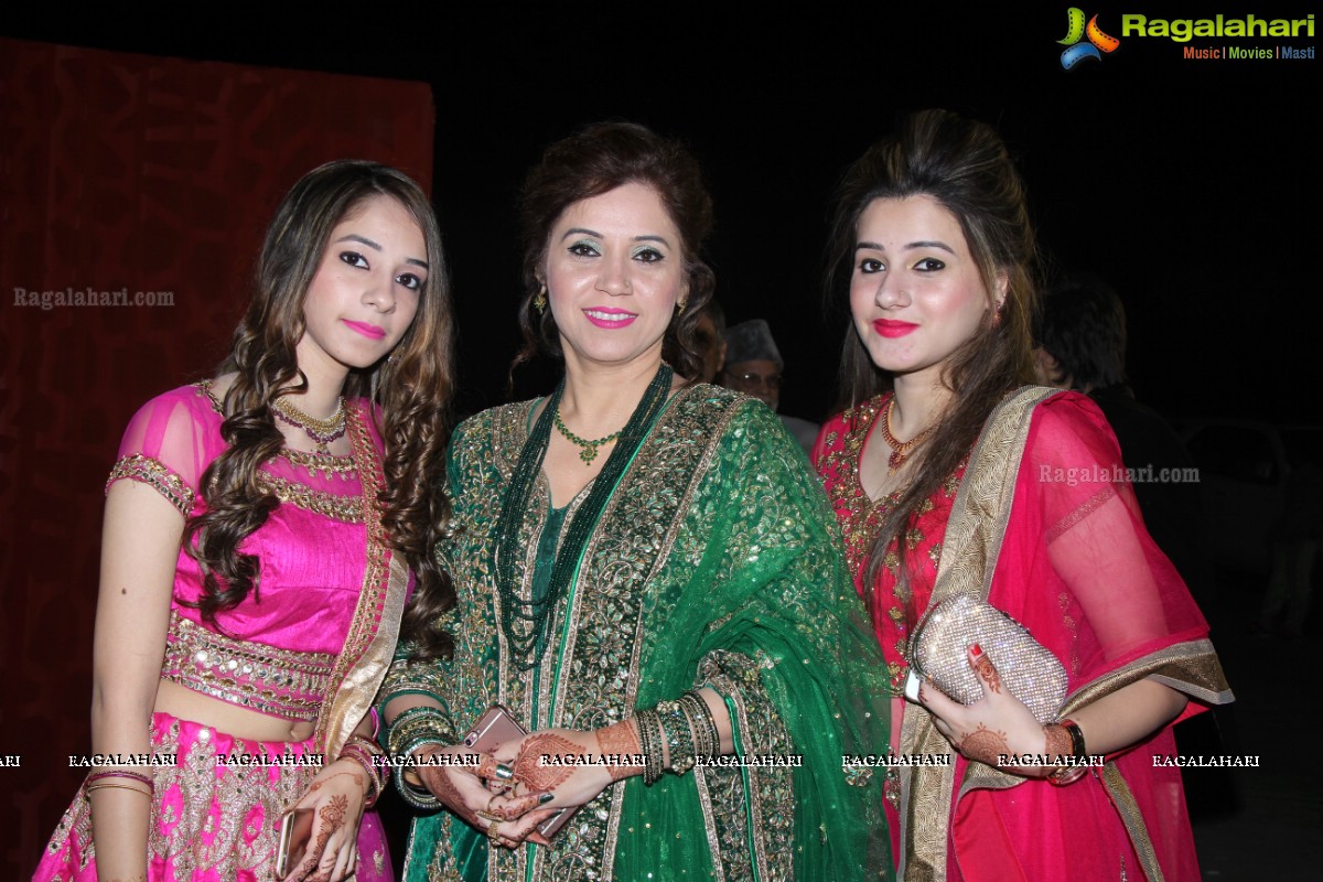 Anam Mirza Wedding Reception at Imperial Gardens