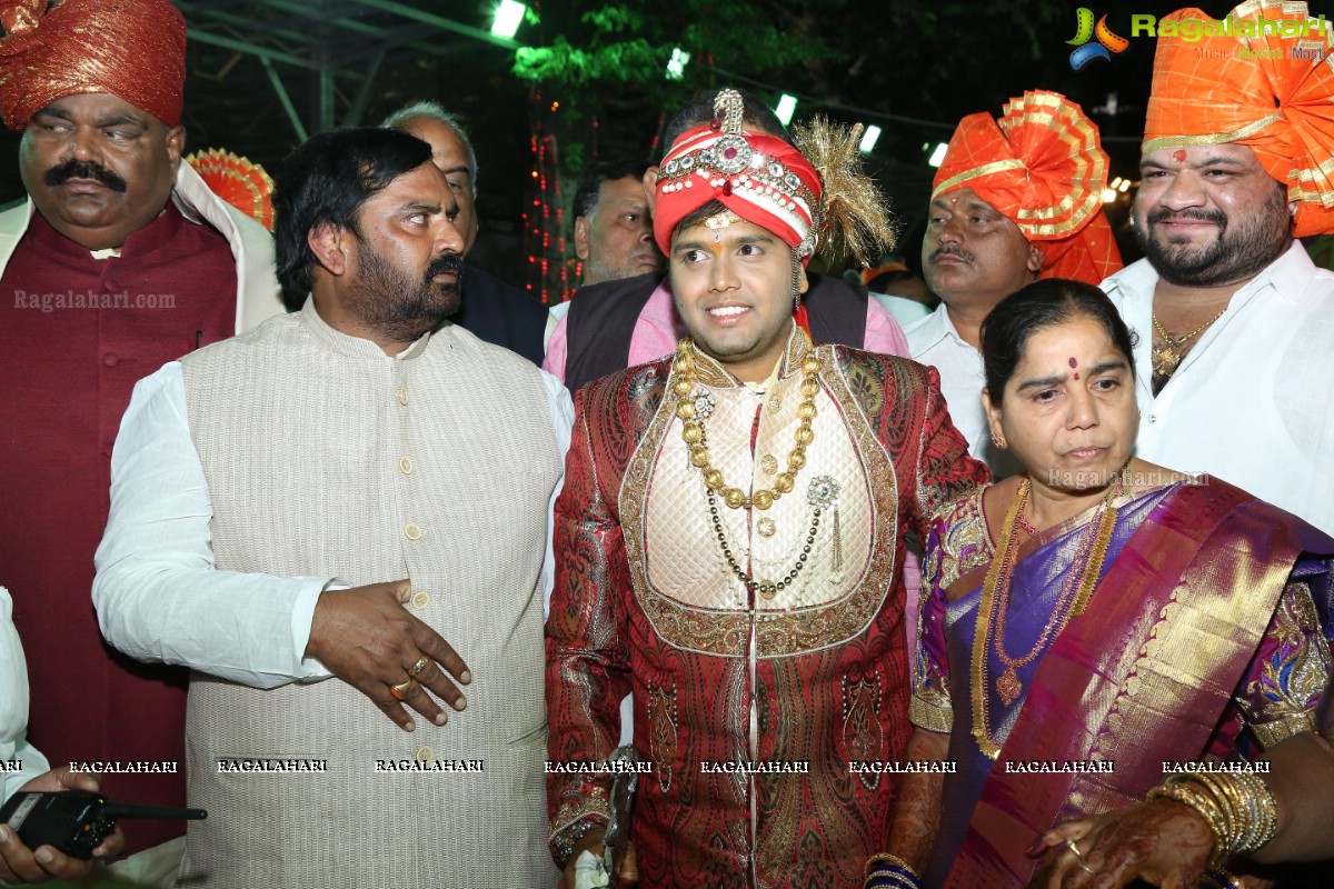 Hyderabad - Baraat and Wedding Reception of Aravind Kumar Yadav (Son of Anjan Kumar Yadav)