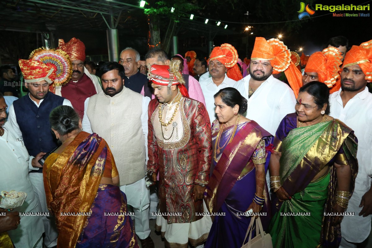 Hyderabad - Baraat and Wedding Reception of Aravind Kumar Yadav (Son of Anjan Kumar Yadav)