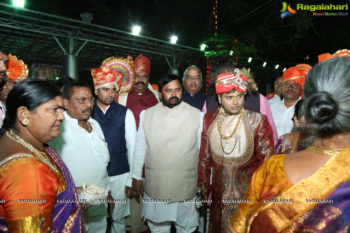 Hyderabad - Baraat and Wedding Reception of Aravind Kumar Yadav (Son of Anjan Kumar Yadav)