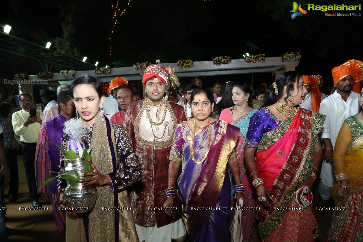 Hyderabad - Baraat and Wedding Reception of Aravind Kumar Yadav (Son of Anjan Kumar Yadav)