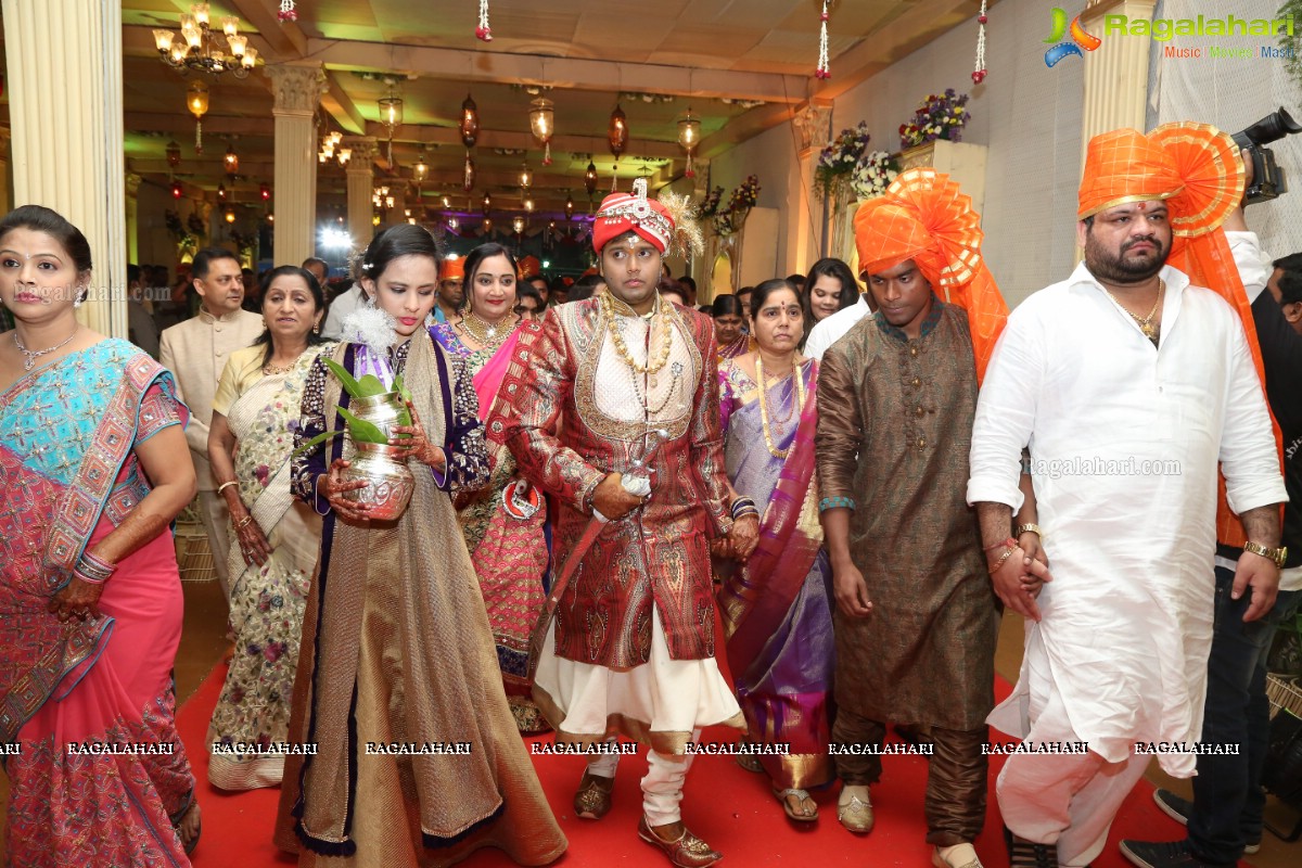 Hyderabad - Baraat and Wedding Reception of Aravind Kumar Yadav (Son of Anjan Kumar Yadav)