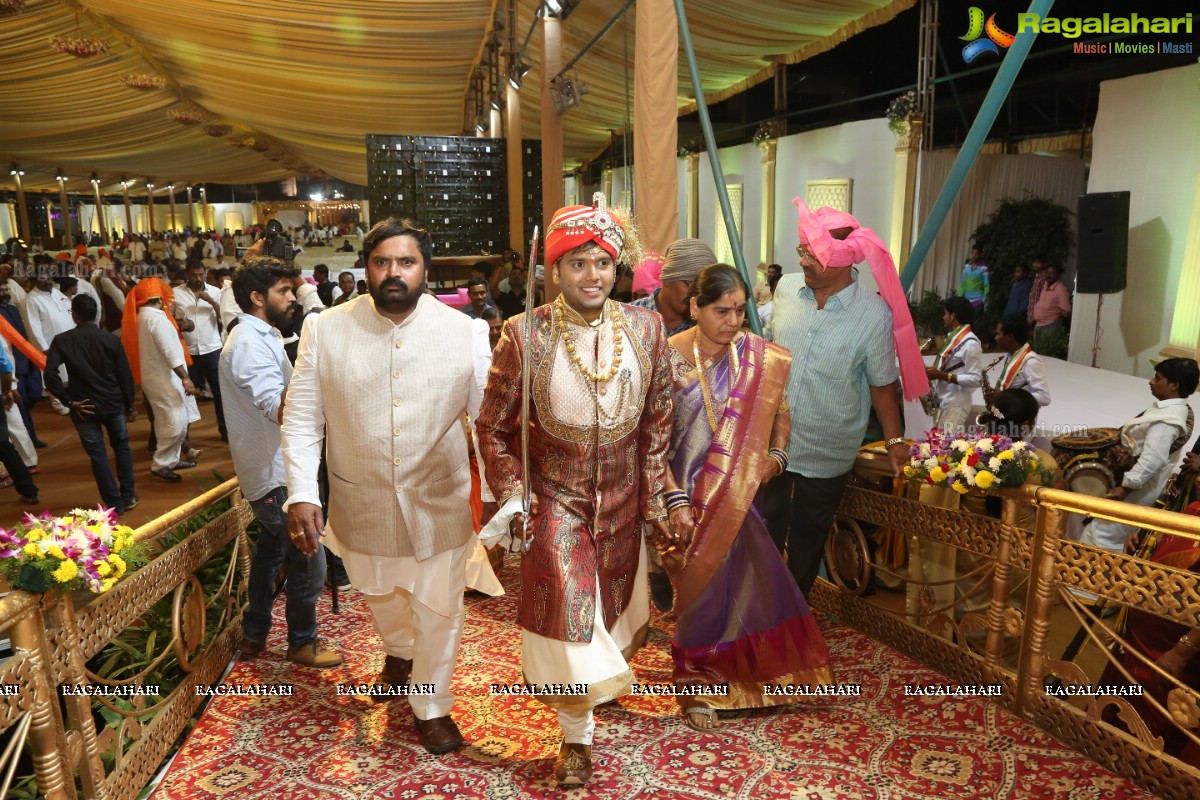 Hyderabad - Baraat and Wedding Reception of Aravind Kumar Yadav (Son of Anjan Kumar Yadav)