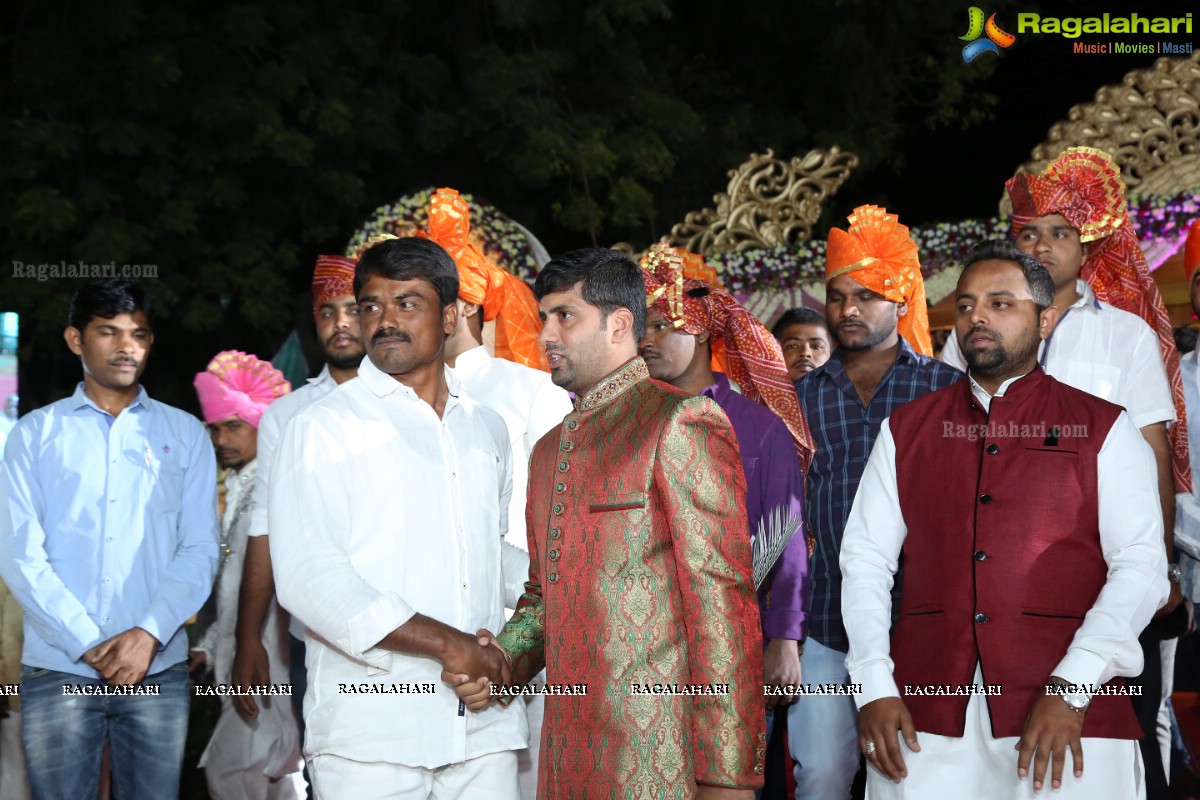 Hyderabad - Baraat and Wedding Reception of Aravind Kumar Yadav (Son of Anjan Kumar Yadav)