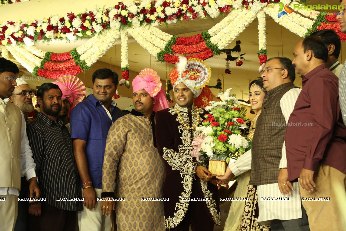 Hyderabad - Baraat and Wedding Reception of Aravind Kumar Yadav (Son of Anjan Kumar Yadav)
